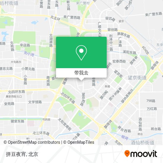 拼豆夜宵地图