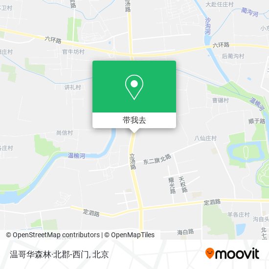温哥华森林·北郡-西门地图