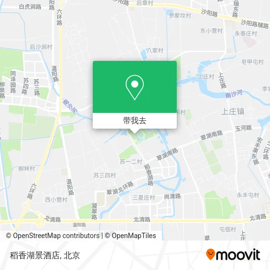 稻香湖景酒店地图