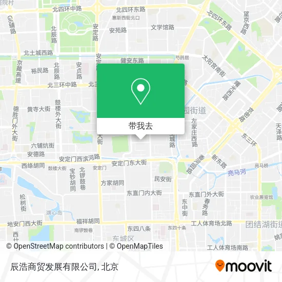 辰浩商贸发展有限公司地图