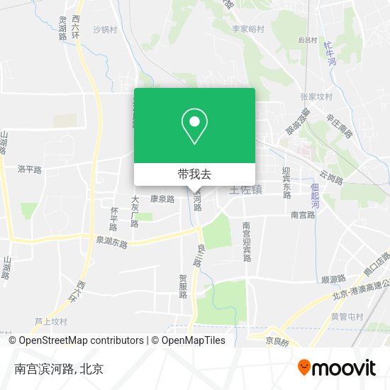 南宫滨河路地图