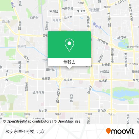 永安东里-1号楼地图