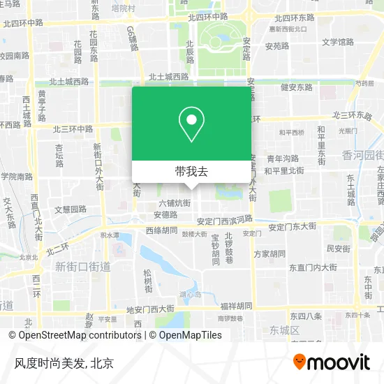 风度时尚美发地图