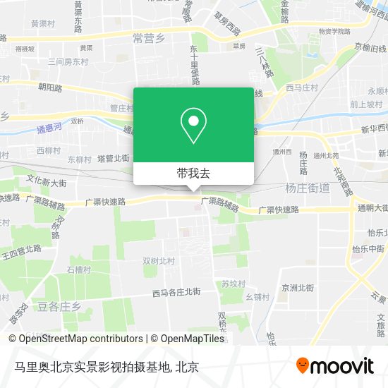 马里奥北京实景影视拍摄基地地图