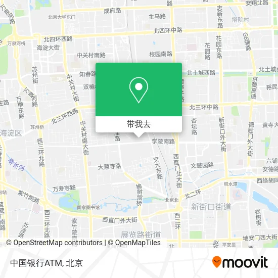 中国银行ATM地图