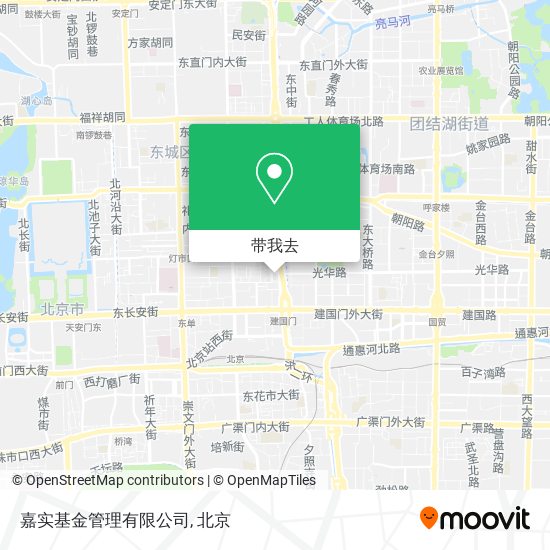 嘉实基金管理有限公司地图
