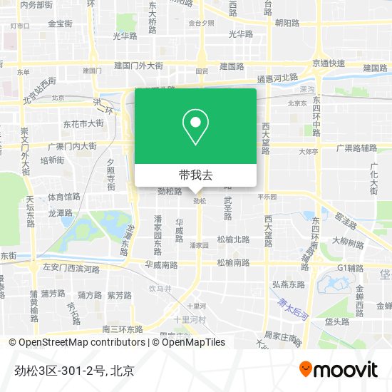 劲松3区-301-2号地图