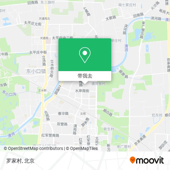 罗家村地图