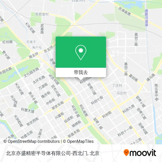 北京亦盛精密半导体有限公司-西北门地图