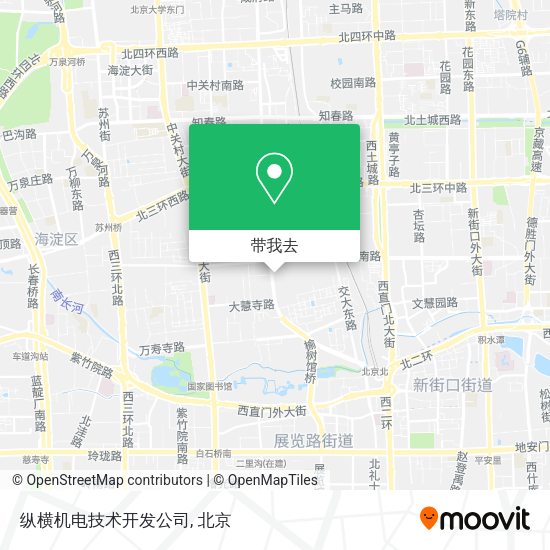 纵横机电技术开发公司地图