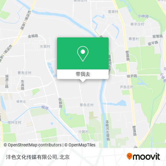 沣色文化传媒有限公司地图