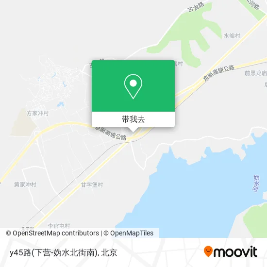 y45路(下营-妫水北街南)地图