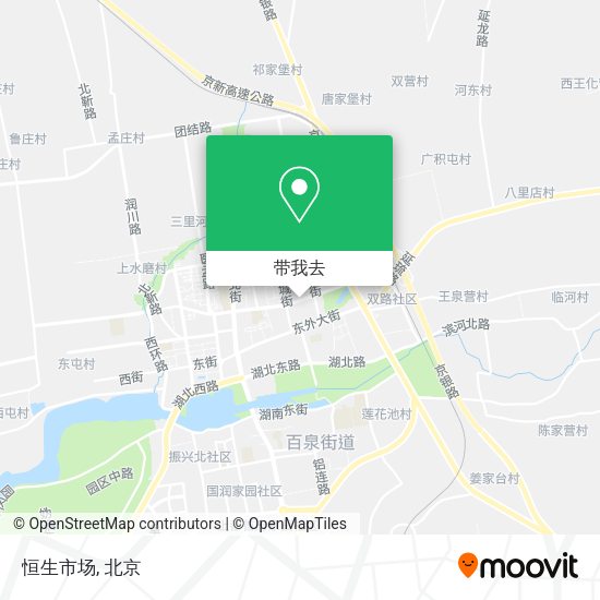 恒生市场地图