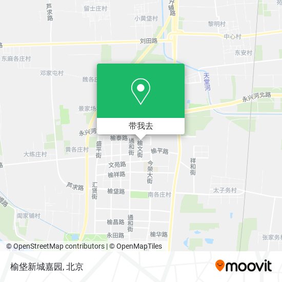 榆垡新城嘉园地图