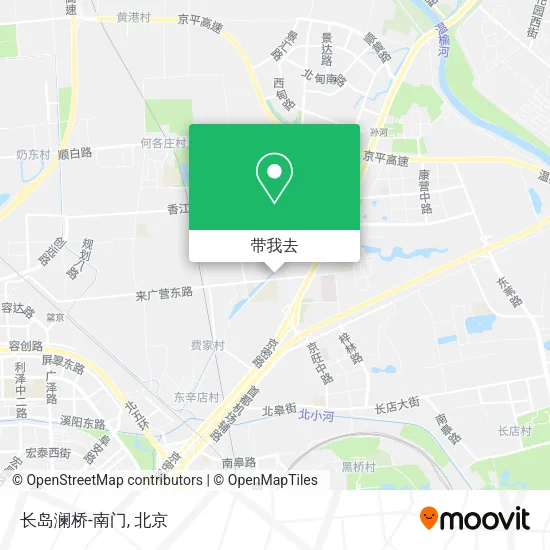 长岛澜桥-南门地图