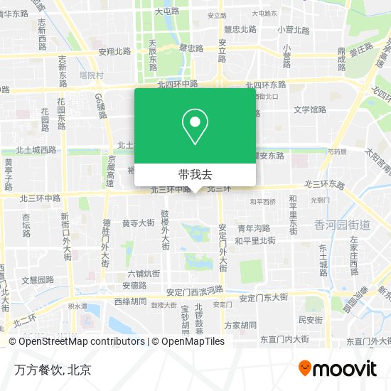 万方餐饮地图
