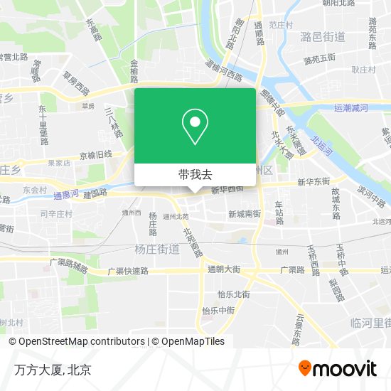万方大厦地图