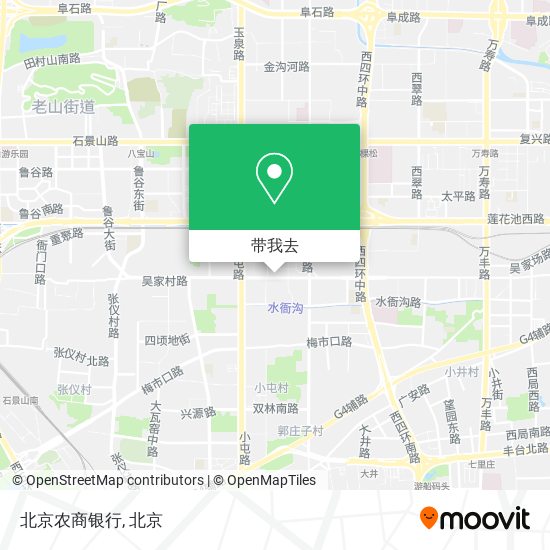 北京农商银行地图