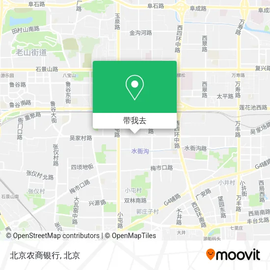 北京农商银行地图