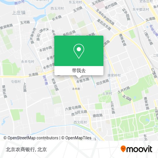 北京农商银行地图
