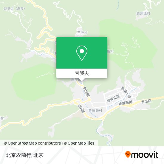 北京农商行地图