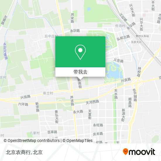 北京农商行地图