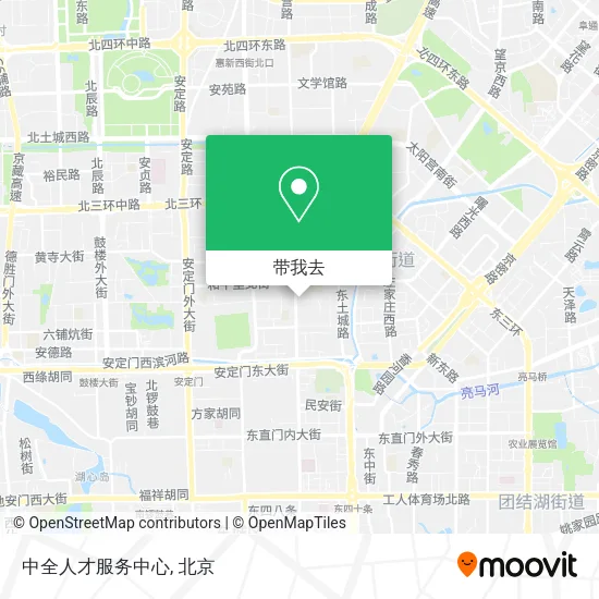中全人才服务中心地图