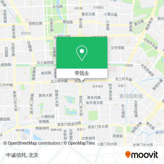 中诚信托地图