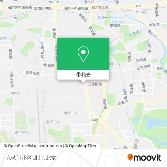 六营门小区-北门地图