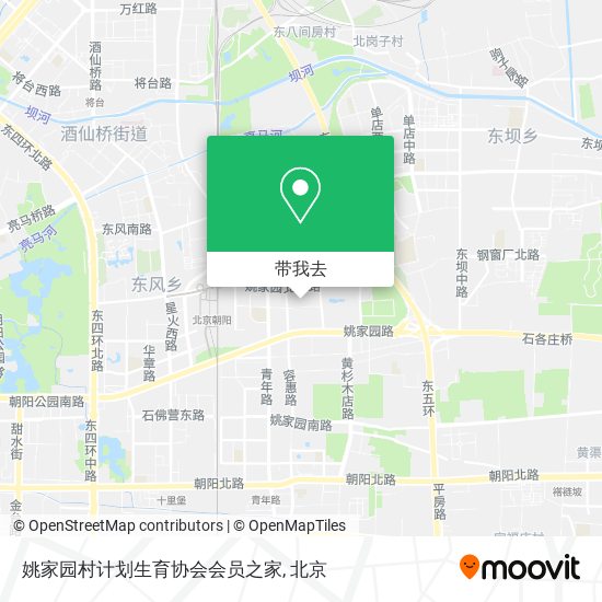 姚家园村计划生育协会会员之家地图