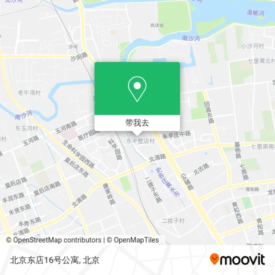 北京东店16号公寓地图