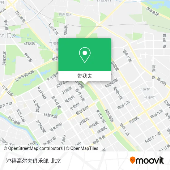 鸿禧高尔夫俱乐部地图
