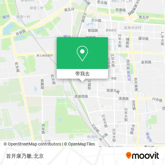 首开康乃馨地图