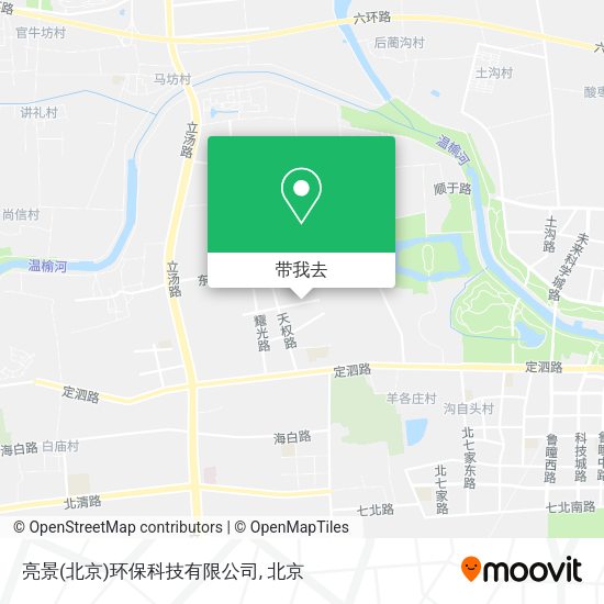 亮景(北京)环保科技有限公司地图