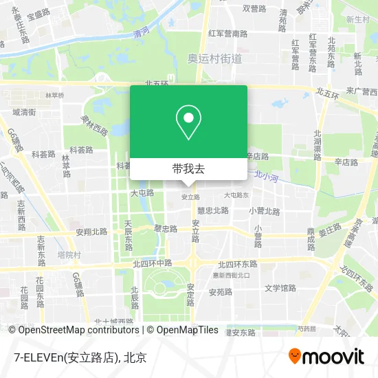 7-ELEVEn(安立路店)地图