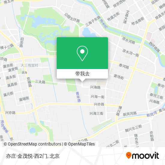 亦庄·金茂悦-西2门地图