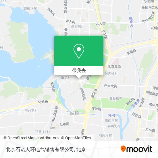 北京石诺人环电气销售有限公司地图