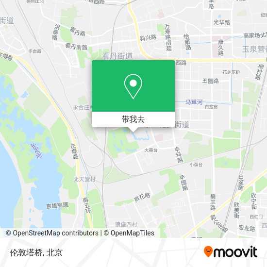 伦敦塔桥地图