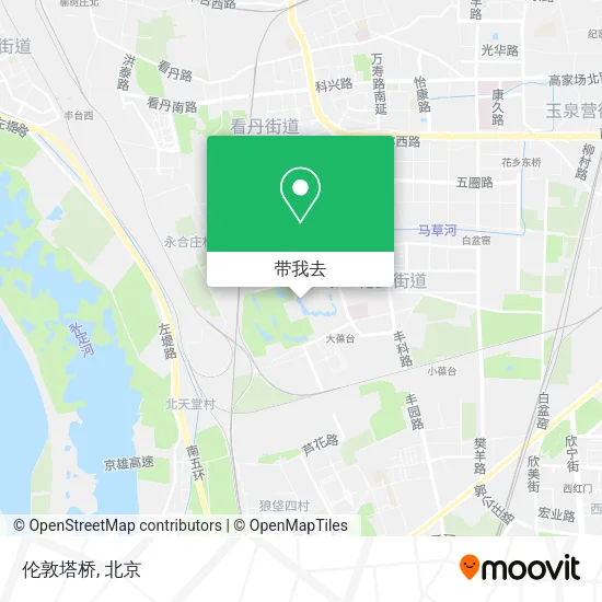 伦敦塔桥地图