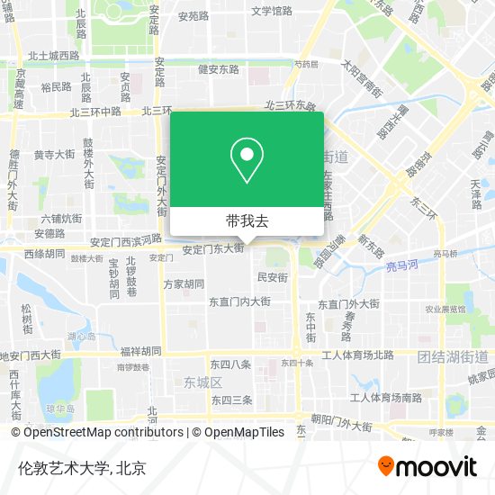伦敦艺术大学地图