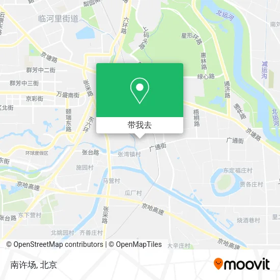 南许场地图