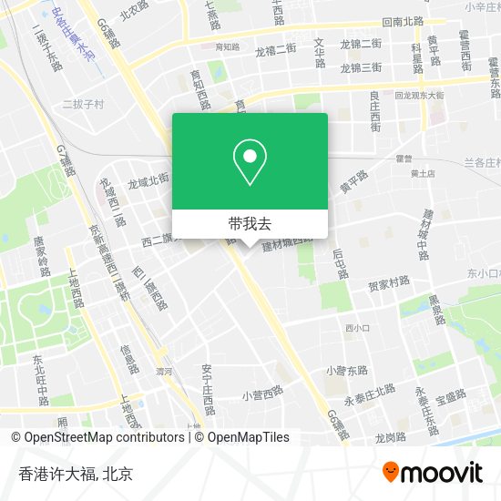 香港许大福地图