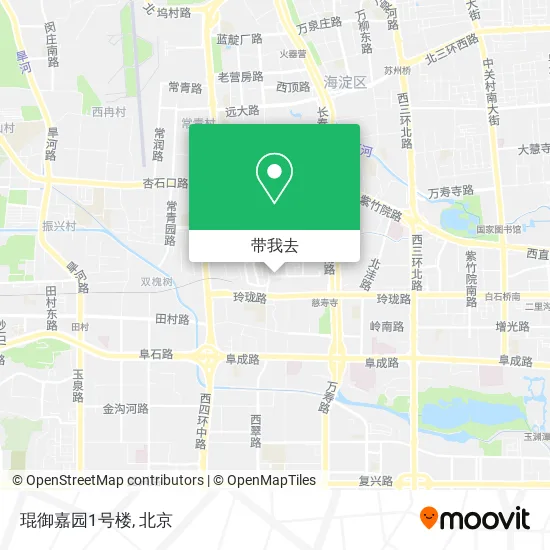 琨御嘉园1号楼地图