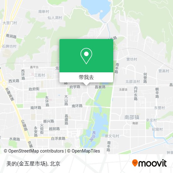 美的(金五星市场)地图