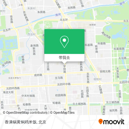 香满锅黄焖鸡米饭地图