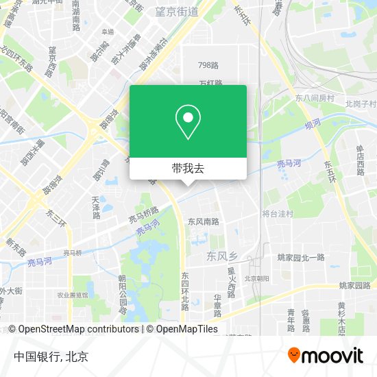 中国银行地图
