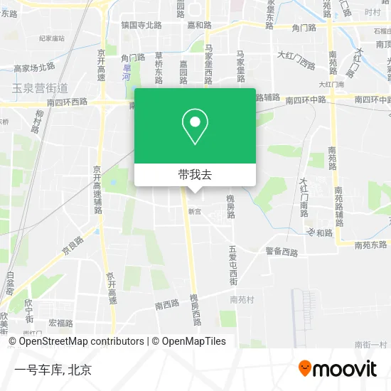 一号车库地图
