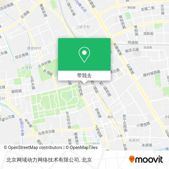 北京网域动力网络技术有限公司地图