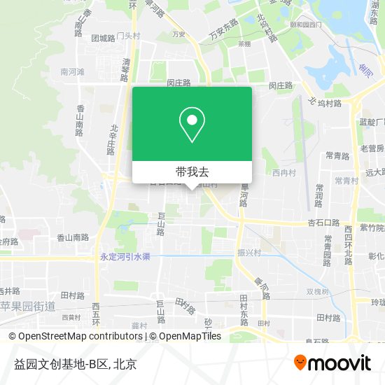 益园文创基地-B区地图