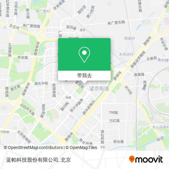 蓝帕科技股份有限公司地图